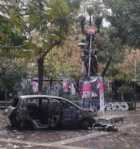 Μέσα σε 3,5 χρόνια κάηκαν 58 αυτοκίνητα στα Εξάρχεια