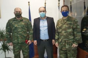 Εθιμοτυπική επίσκεψη Δ.Σ. Ένωσης Στρατιωτικών Π.Ε. Κιλκίς στο Δήμαρχο Κιλκίς