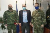 Εθιμοτυπική επίσκεψη Δ.Σ. Ένωσης Στρατιωτικών Π.Ε. Κιλκίς στο Δήμαρχο Κιλκίς