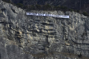 Ανάμεικτα συναισθήματα για τον Τραμπ από τους πολίτες στο Νταβός