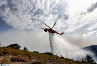 Πυρκαγιά σε αγροτοδασική έκταση στη Λέσβο