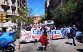 Θεσσαλονίκη: Μεγάλη πορεία για τον εορτασμό της Εργατικής Πρωτομαγιάς (pics)