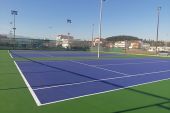 Ολοκληρώθηκαν οι παρεμβάσεις ανακαίνισης στα γήπεδα τένις του Πολυκάστρου