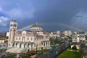 Η πάνσεπτος εικόνα της «Παναγίας της Γιάτρισσας» στον Ι.Ν. Αγίας Τριάδος Πολυκάστρου