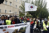 Τροπολογία για το ΕΚΑΒ έβγαλε στους δρόμους τους εργαζόμενους