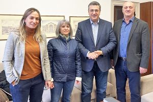 Συνάντηση Ειρήνης Αγαθοπούλου με Απόστολο Τζιτζικώστα