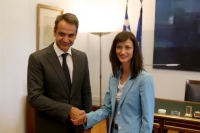 Συνάντηση Μητσοτάκη - Γκαμπριέλ για τις ψηφιακές δεξιότητες