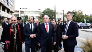 Τιμή στους Προέδρους της Ελληνικής και της Κυπριακής Δημοκρατίας από το Αριστοτέλειο Πανεπιστήμιο