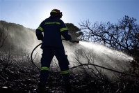 Σε ύφεση η πυρκαγιά στην Ζάκυνθο - Απειλήθηκαν κατοικημένες περιοχές