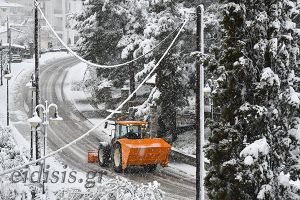Δήμος Κιλκίς: Αποχιονισμός στο Κιλκίς και στην περιοχή των Κρουσίων