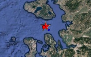 Ισχυρή σεισμική δόνηση στα νότια της Λέσβου