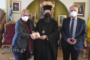 Συνάντηση Βαρθολομαίου με Νάκου - Αβραμίδη και επίσκεψη του Μητροπολίτη κ. Αθηναγόρου