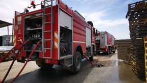 Δήμος Θερμαϊκού: Φωτιά στην Αγ. Τριάδα κοντά σε κατοικημένη περιοχή