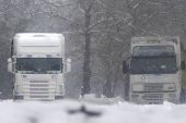 Κιλκίς: Aπαγόρευση της κυκλοφορίας για τα φορτηγά λόγω της χιονόπτωσης