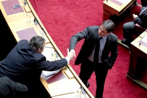 Με τον Π. Καμμένο συναντήθηκε ο Κυρ. Μητσοτάκης για το προσφυγικό