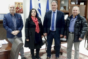 Στον Δήμαρχο Παιονίας Χρ. Γκουντενούδη αντιπροσωπεία των ΑΝ.ΕΛ. ν. Κιλκίς