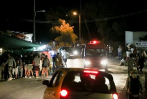 Λέσβος: Πυροβολισμοί κοντά στον καταυλισμό της Μόριας