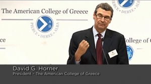 Dr. David G. Horner: «Εφοδιάζουμε τους αριστούχους με επιπλέον δεξιότητες»