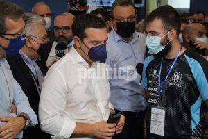 Εικόνες από την επίσκεψη του Τσίπρα στην 85η ΔΕΘ