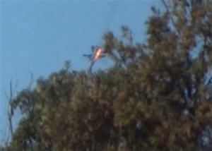 Συντριβή συριακού μαχητικού βόρεια της Δαμασκού