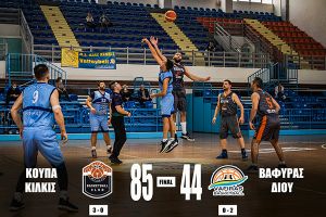 Νέα μεγάλη νίκη για την Κούπα Κιλκίς με 85-44!