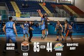 Νέα μεγάλη νίκη για την Κούπα Κιλκίς με 85-44!