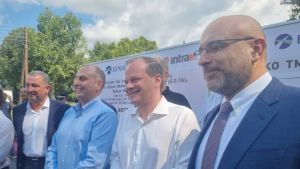 K. Αχ. Καραμανλής: «Παραδίδουμε το “Θέρμη- Γαλάτιστα”, έξι μήνες νωρίτερα»