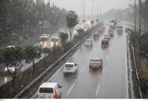 Θεσσαλονίκη: Καραμπόλα πέντε οχημάτων πριν από λίγη ώρα στην Περιφερειακή Οδό