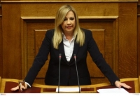 Φ.Γεννηματά: Η χώρα οδηγείται σε 4ο μνημόνιο