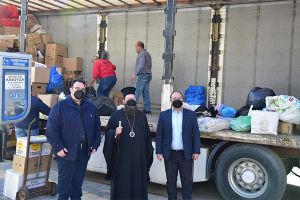 Είκοσι τόνοι ανθρωπιστικής βοήθειας για τους πρόσφυγες της Ουκρανίας συγκεντρώθηκαν στο Κιλκίς