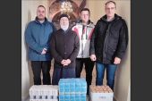 Η Ένωση Στρατιωτικών Κιλκίς δώρισε τρόφιμα στο Κοινωνικό Παντοπωλείο Ιερού Ναού Αγίου Χαραλάμπους Μαυρονερίου