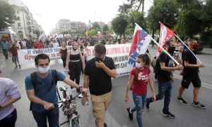Θεσσαλονίκη: Συγκεντρώσεις για το εργασιακό νομοσχέδιο