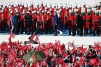 Τουρκική φιέστα για την Άλωση της Κωνσταντινούπολης Ερντογάν παρόντος