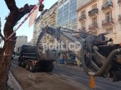 Θεσσαλονίκη: Σε εξέλιξη οι εργασίες ασφαλτόστρωσης στην οδό Καραολή και Δημητρίου (vid &amp; pics)