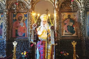 Την ενθρονισθείσαν ενθάδε μορφήν σου, Θεοτόκε, κατά χρέος γεραίρομεν