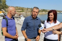 Στ. Θεοδωράκης: Σε Σαλαμίνα και Πέραμα την Πέμπτη