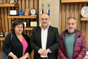 Επίσκεψη νέας Διοίκησης Περιβαλλοντικού Συλλόγου Περιπατητών Κιλκίς στον Δήμαρχο Κιλκίς