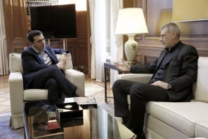 Το προσφυγικό στο επίκεντρο της συνάντησης Τσίπρα - Μώραλη