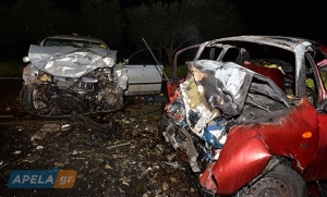 Ένας 80χρονος και ένας 49χρονος νεκροί στην καρμανιόλα της Σπάρτης