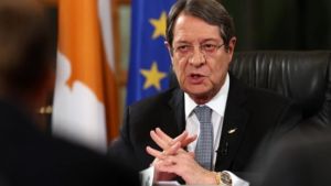 Αναστασιάδης: «Μπλόκο» στην ενταξιακή πορεία της Τουρκίας, αν δεν σταματήσει την επιθετικότητά