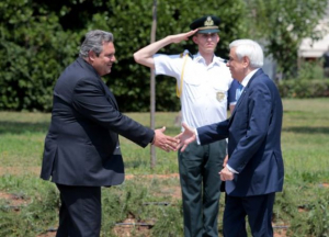 Ενημέρωση Παυλόπουλου από το υπουργείο Εθνικής Αμυνας