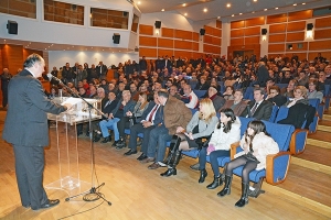 Μήνυμα νίκης από το Σ. Καζαντζίδη στην κεντρική πολιτική του ομιλία