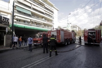 Πυρκαγιά σε πολυκατοικία στην οδό Ακαδημίας