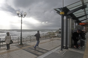 ΕΜΥ: Bροχές, καταιγίδες, χαλάζι και ισχυροί άνεμοι