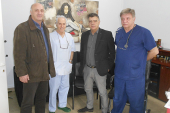 Επίσκεψη - συνεργασία Βεργίδη στο νοσοκομείο με το νέο διοικητή