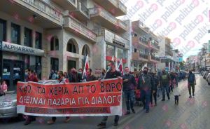 Εύοσμος: Κινητοποίηση εργατικών σωματείων με σύνθημα “Κάτω τα χέρια από το 8ωρο” (pics)