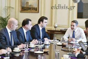 Με Κυριάκο Μητσοτάκη ο Γιώργος Γεωργαντάς