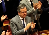 Σαμαράς: «Εμείς βγαίναμε από το μνημόνιο, αυτοί φέρνουν καινούργιο»