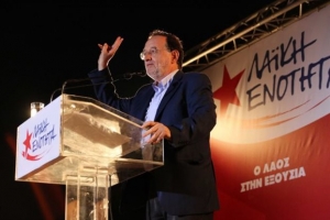 <div>Λαφαζάνης: «Δεν είμαστε εμείς οι "δραχμιστές", οι άλλοι είναι "ευρωλάγνοι"»</div>