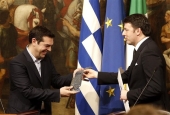 «Χλιαρές» παραινέσεις Ρέντσι σε Τσίπρα